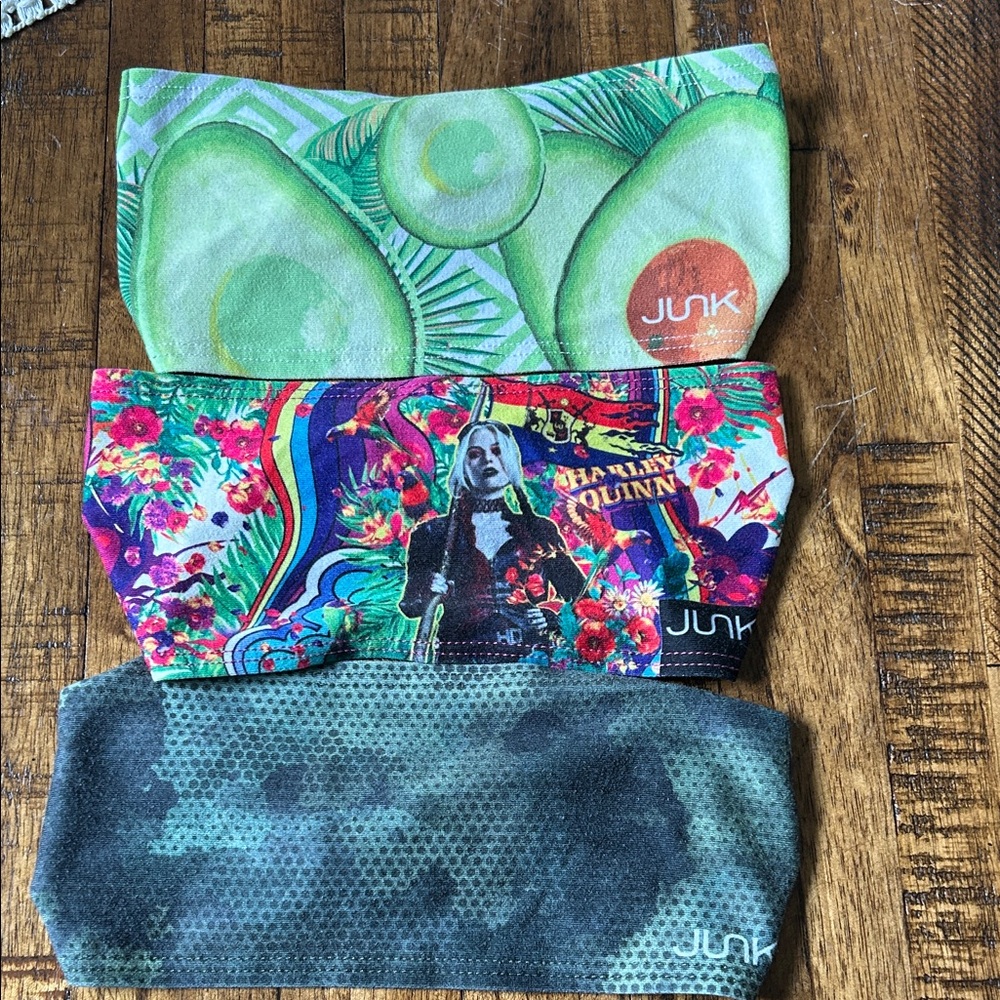 JUNK headbands- DC Hair Accessories Set - Green, Multicolor, Gray